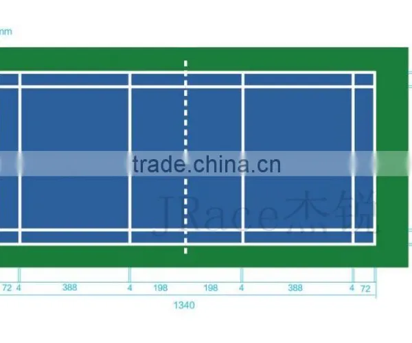 Professional and Comfortable Indoor Badminton Court Floor photo-4