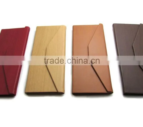 Handmade Glasses Cases/ Imitation Wooden Grain PU Cases photo-2