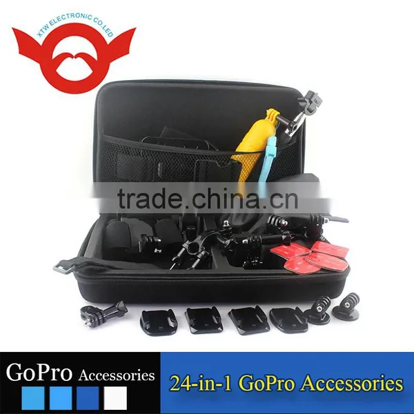 24-in-1 GoPro Accessory Kit for Gopro Hero 2/3/3+/4/4 Session photo-5