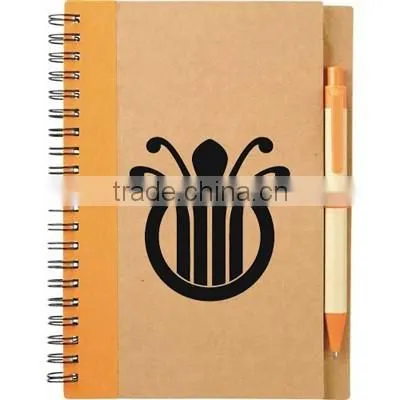 The Eco Spiral Notebook & Pen, Notebook With Paper Pen, Promotional Notebook photo-5