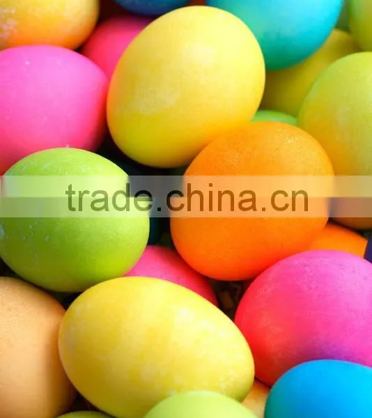 COLORFUL PAINTED PLASTIC EASTER EGG/CANDY CAN BE HELD IN. photo-3
