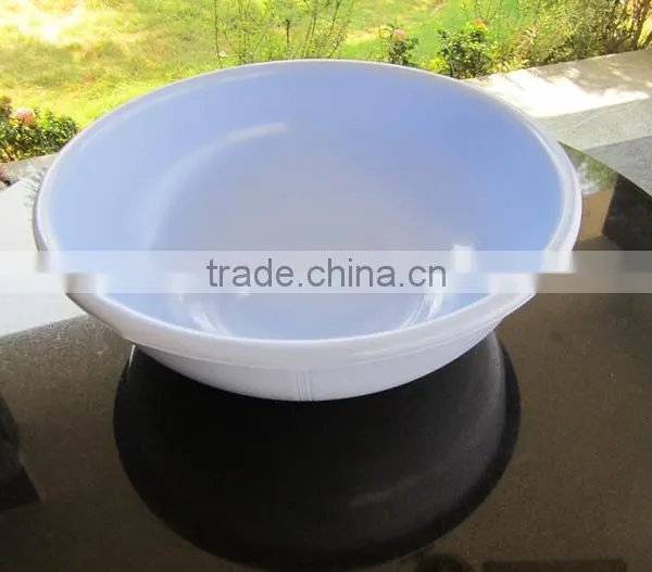 Ghamela Plastic White Bowls
