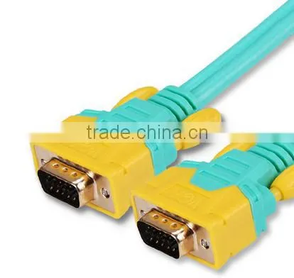 Top Quality 3+6 VGA Cable New Premium PVC Jacket for Computer Monitor photo-3