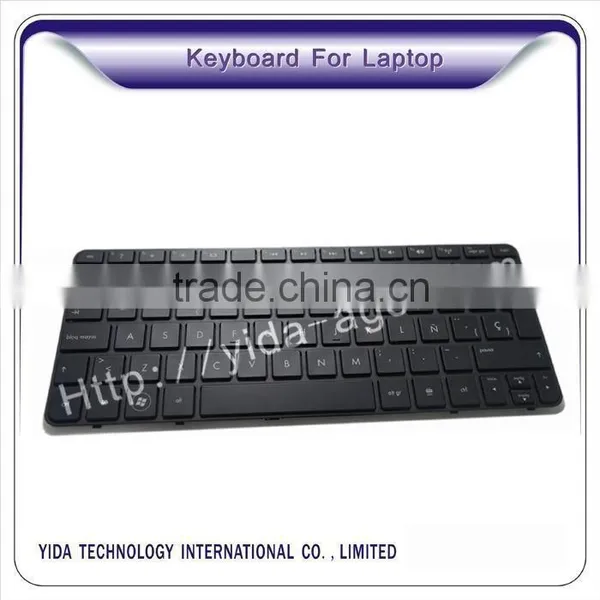Original Laptop Keyboard For HP MINI 210-2000 With Spanish Layout Black photo-2