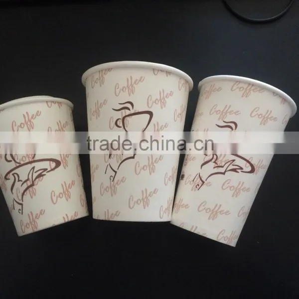 8oz Factory Salable Disposable Company Logo Office Paper Cup photo-3