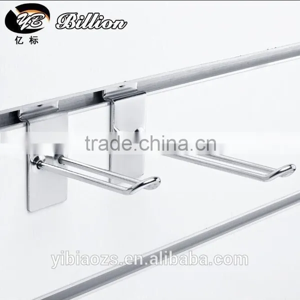 Supermarket Slatwall Pegboard Display Hooks With Price Tag photo-6