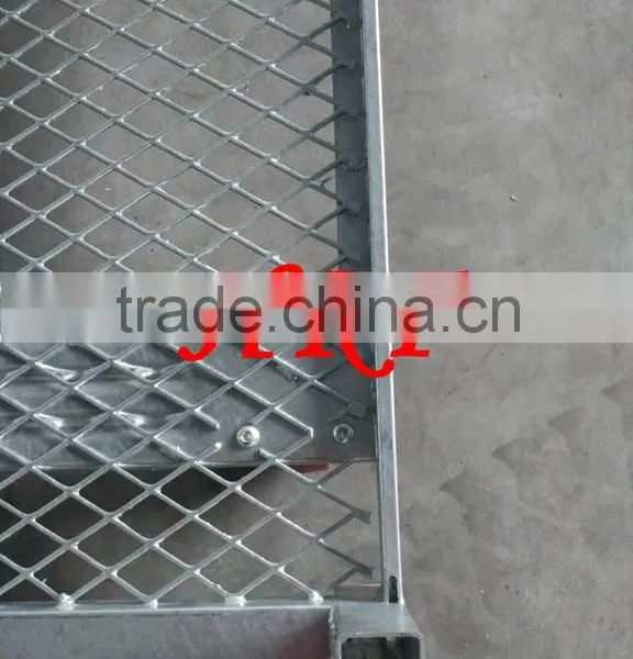 Iron Mesh Material Push Flower Cart Garden Tool Cart TC032 photo-4