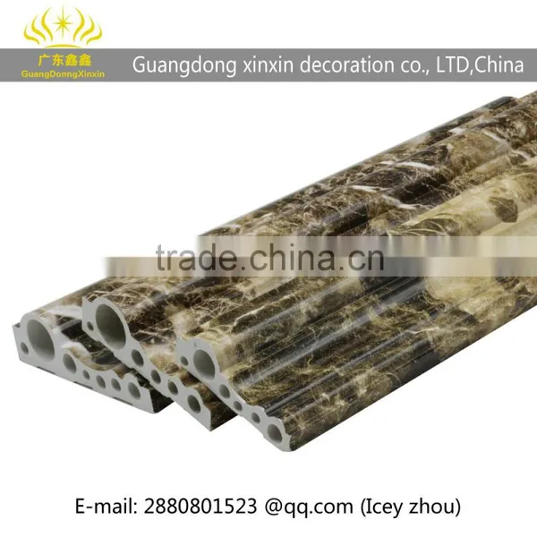 High Quality Hot Sale Decorative Marble Molding. Stone Plastic Moulding Line photo-3