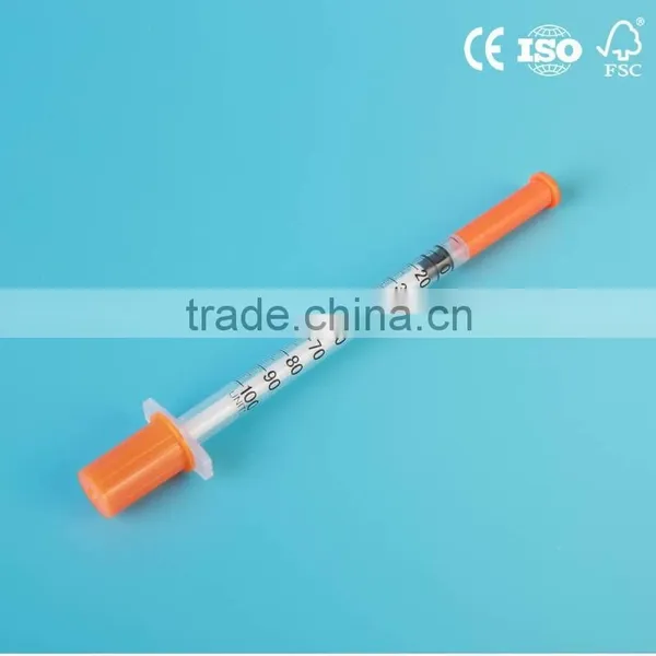 Disposable U-100 Insulin Syringe photo-2