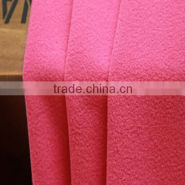 Single Brushed Warp Knitting Velboa Fabric for Home Textile