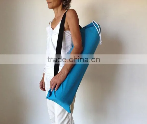 Best Sale100% Strong Cotton Canvas Handmade Yoga Mat Bag photo-2