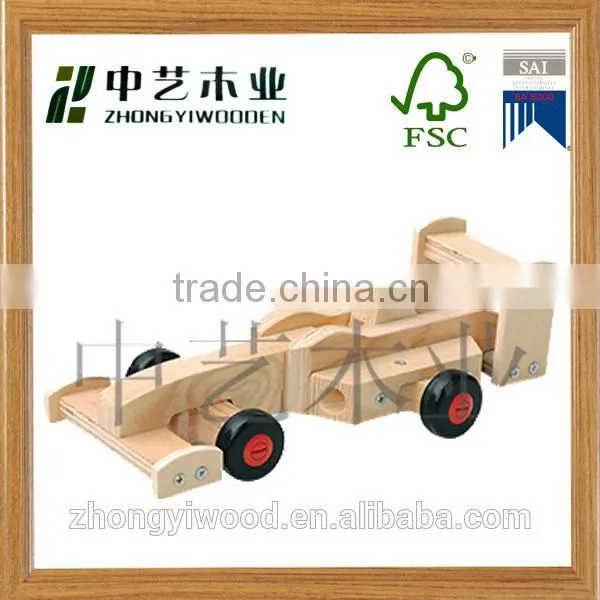 High Quality Home Decor DIY Wooden Car photo-6