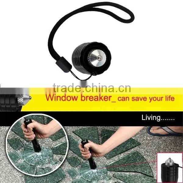 New Multi Function 5w Q5 Police Torch With Window Breaker ACK-1174 photo-5