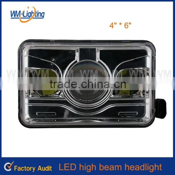 Emark Professional Standard Lamp New 4inch x 6inch Square Sealed Beam High Beam Led Headlight photo-2