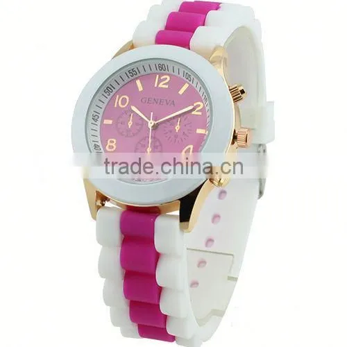 Hot Sale Amazon Watch Geneva Platinum Wholesale Watches