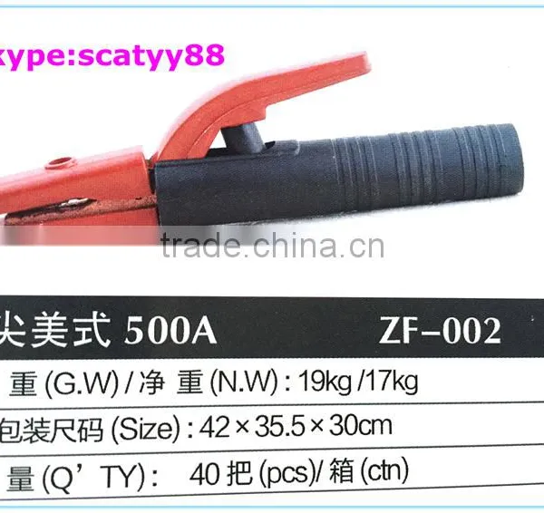 Cheap Price American Type Welding Electrode Holder 500A