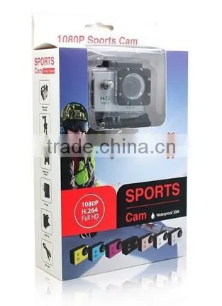5MP Sensor 170 Degree Wide Angle Burst Wireless Sport Camera for Extreme Sports photo-5