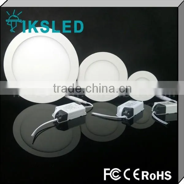 ceiling led round panel light 18w 12w