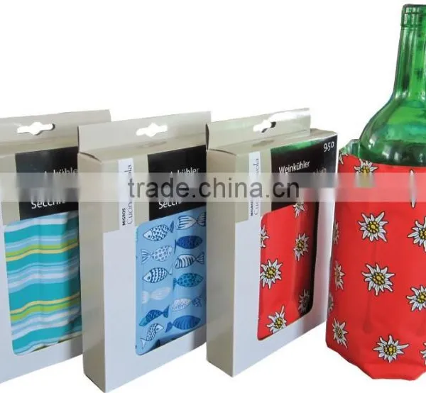 Custom Travel Gift Plastic Ice Wine Cooler photo-6