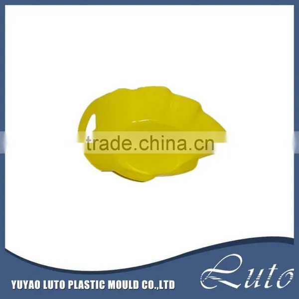 Hotel Restaurant Use Leaf Shape Fruit Plastic Plate photo-4
