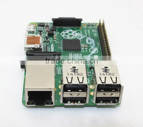 5 IN 1 Raspberry Pi Model B Plus Board + 3 Heat Sinks + Pi Cobbler GPIO + 1 Board Case L+1pcs Cable photo-3