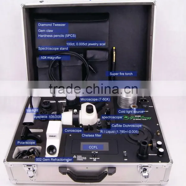 Multi-function Gemological Laboratory Toolkit With FGR-002 Gem Refractometer photo-6