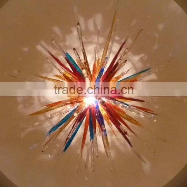 Murano Hand Blown Glass Ceiling Lighting photo-3