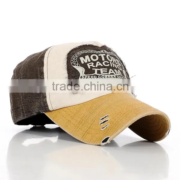 Custom Wholesale Newhattan Hats Plain Denim 5-panel Baseball Caps Hats for Man Quality Choice Supplier's Choice photo-3