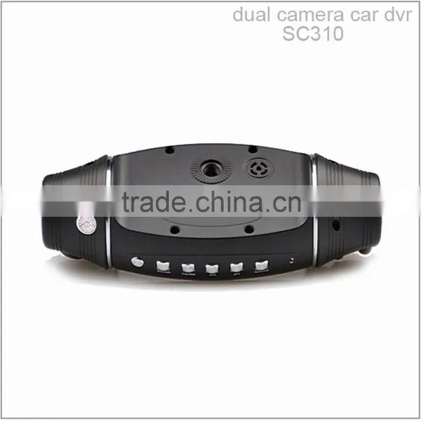 Wide Angle 2.7 Inch TFT LCD Panel Dual Lens Car Camera With Gps photo-5