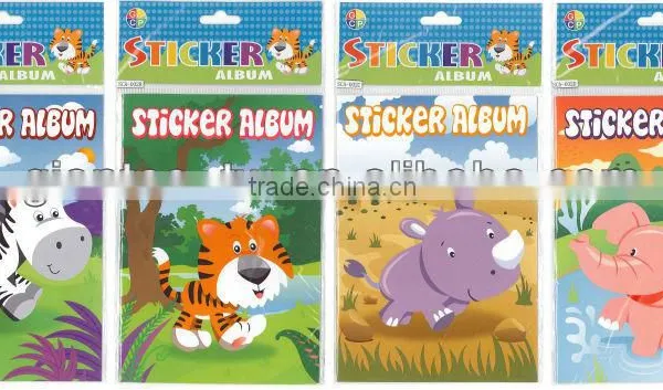 2013 New Design Sticker Book -- Animal