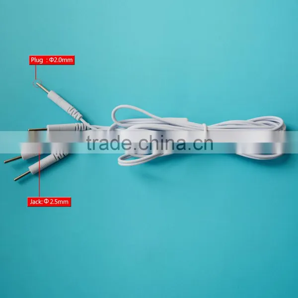 DC2.5mm 4pin Tens Lead Wire for Tens Ems Muscle Stimulator photo-2