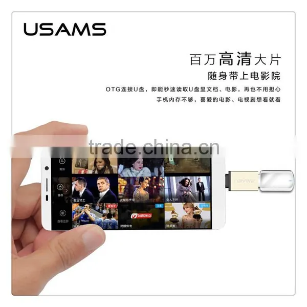 USB 3.1 OTG Adapter USAMS Data Sync Charging USB Type C to OTG Adapters Mobile Phone Use Type c Charging photo-3