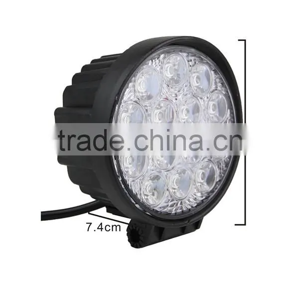 AUTO 42W CIR LED Work Light Voltage 10-30V for Truck Offroad Suv Cars photo-2