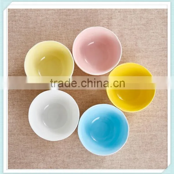 Ceramic Floating Flower Bowl With Flower Emboss photo-2