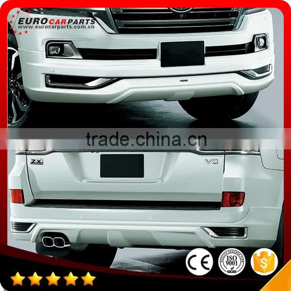 2016 LC Body Kits for Land Cruiser LC200 2016year Modellista Style PP Front Lip and Rear Diffuser photo-2