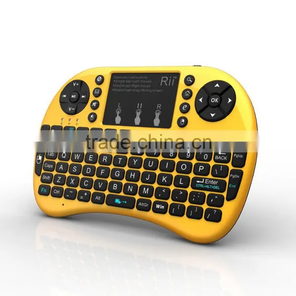AIRMOUSE Rii I8+ 2.4G Wireless Mini Keyboard for ANDROID tv BOX With Touchpad Airmouse photo-3