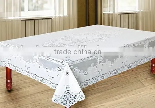 CROCHET VINYL TABLE CLOTH - ZT-328 137x182CM