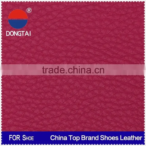 2015 Wholesale Artificial Microfiber Leather for Shoes Factory Direct Sale photo-4