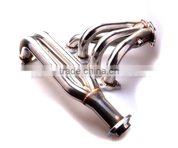 D-SERIES STAINLESS EXHAUST HEADER MANIFOLD CHROME HEADER photo-2