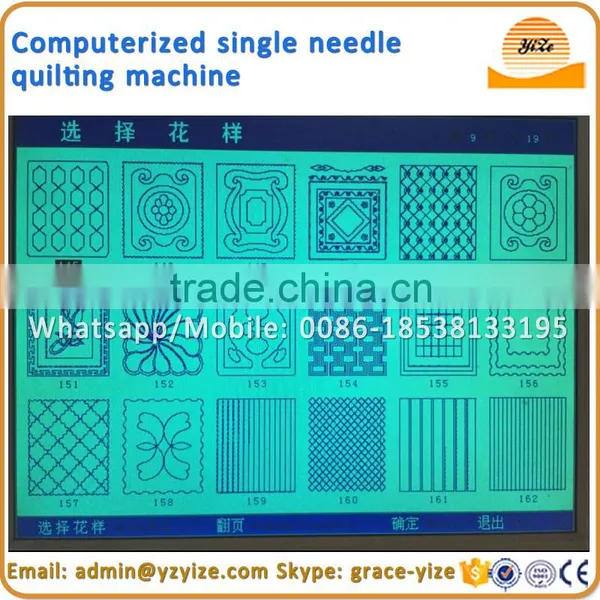 Computerized Single Needle Long Arm Quilting Machine Can Connect USB photo-5
