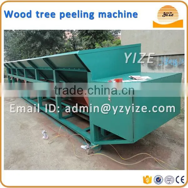 Open Groove Wood Branch Debarking Machine/ Wood Log Debarker for Sale photo-2