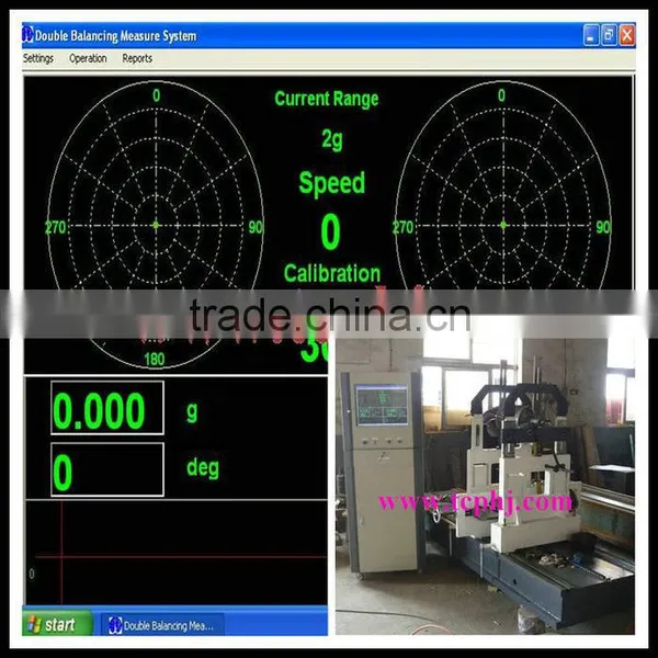 Hard Backing Horizontal Dynamic Electronic Balancing Machine Repairing photo-2