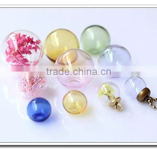 All the Accessories Can be Offered:chains+small Fittings+pendants&charms >< Bulk Designs for Hollow Transparent Glass Ball Rose photo-3