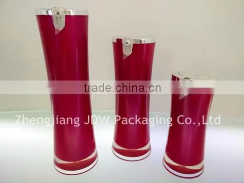15/30/50ml Acrylic Lotion Bottle, Narrow Waist Cream Jar, Skincare Lotion Bottle JS-U01