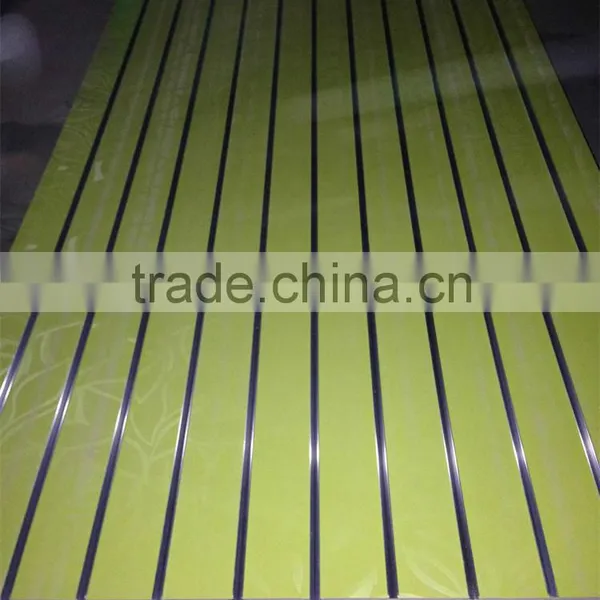 17mm Melamine MDF Slatwall With 11 Pcs Groove photo-4
