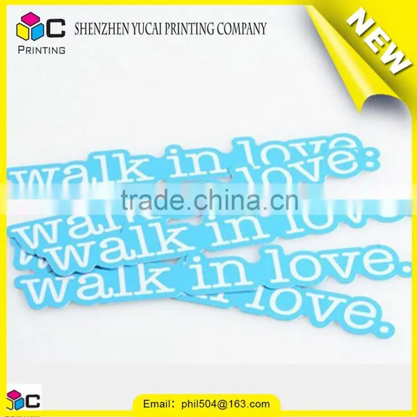 Custom Printed Die Cut Vinyl Pvc Sticker