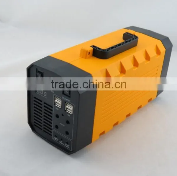 Solar Portable Systems All in One Solar Inventer 500W Solar Systems With 35W Solar Panel and 4pcs 3W Superbright Led Light photo-2