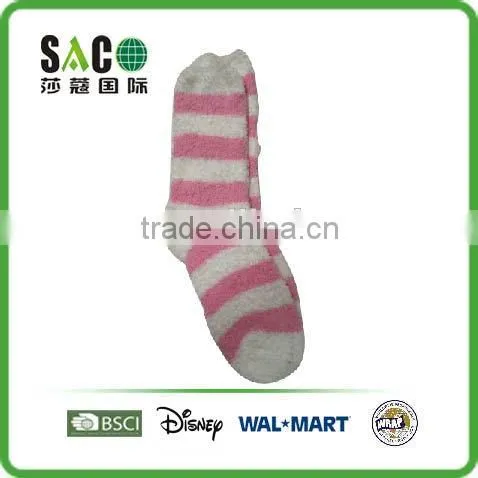 Colorful Stripe Colourful Fluffy Socks photo-5