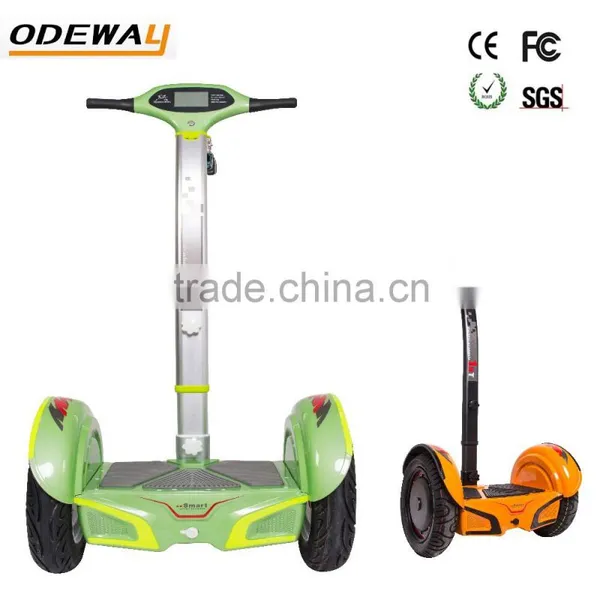 Newest Smart Balance Scooter 15 Inch 2 Wheels Hover Board With Handle Bar photo-5