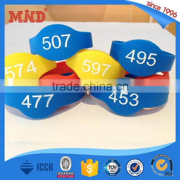 MDSW06 Custom Uhf Rfid Silicone Wristband/passive Nfc Bracelet photo-5